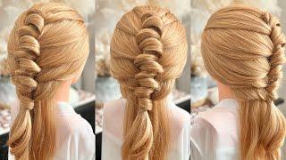 Unique Hairstyle for long hair | Trendy Hairstyle for teenagers | Easy & Simple Back Hairstyle