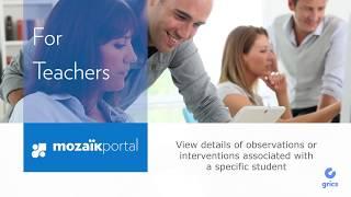 View Details Observations or Interventions - Mozaïk-Portal For Teachers