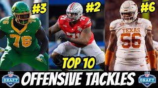 Top 10 Offensive Tackles in the 2025 NFL Draft