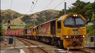 KiwiRail Action In The Wellington Region!! 4K