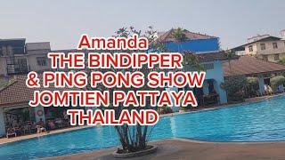 Amanda the  Bindipper Arrive Home View Talay 1 at Night Jomtien Pattaya Thailand