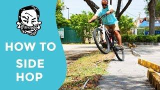 How to side hop a MTB