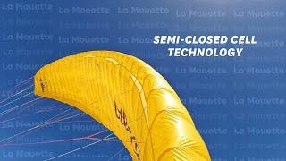 Epic PARAKITE Paraglider With SEMI-CLOSED Cell Technology - La Mouette