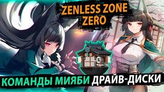 Команды и Сборка Мияби. Zenless Zone Zero