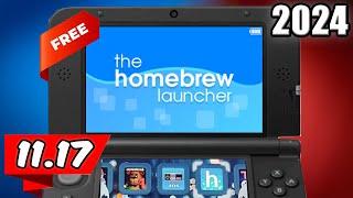 FULL Guide to Homebrew ANY 3DS/2DS for FREE 11.17  (UPDATED 2024 Exploit)