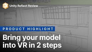 How to bring your model into VR in 2 steps