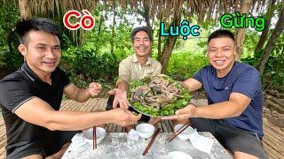 Thưởng Thức Món Cò Luộc Gừng Xả Siêu Ngon | HUY ANH TV