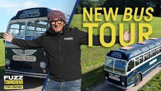 Fuzz Townshend's 1950s Bus Tour | Check out Fuzz's classic bus with an unexpected history!