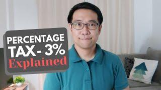 Percentage Tax in the Philippines Explained