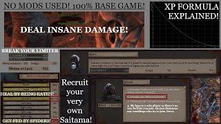 Breaking Kenshi: How To Recruit Anti-Slavers! Reach 552+ Stats (No Mods!) + In Depth Details On XP!