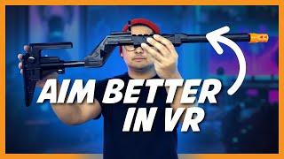 Master VR Shooting with Sanlaki VR Gunstock | Meta Quest 1 2 3 Pro