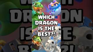 Which Dragon  Is The Best In Clash royale?  #clashroyale #shorts