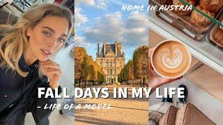 fall days in Paris - behind the scenes of a modeling job - life of a model // Sophie Kern ️