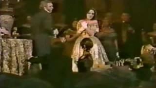 Jaume (Giacomo) Aragall - La Traviata [part 1 of 5] - "Brindisi" with Cecilia Gasdia