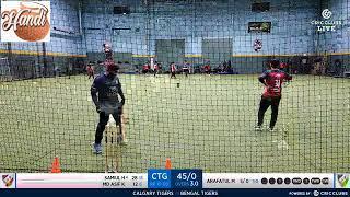 Winter Cricket League 2024 - Bengal Tigers vs Calgary Tigers