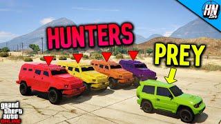 MONSTROCITI vs INSURGENTS | GTA 5 ManHunt!