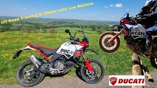 Off-Road Training in Wales with Lee Walters | Ducati DesertX Rally