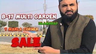 B-17 Multi Garden Islamabad Block-C 7 Marla Corner Plot for Sale