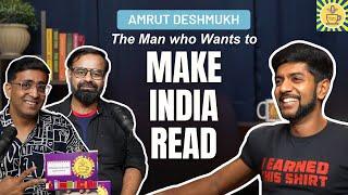 EP 4 | The Booklet Guy Podcast | @AmrutDeshmukh  | The Man Who Wants to Make INDIA Read #reading