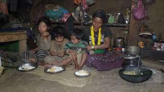 Nepali village || Cooking egg vegetables in the village