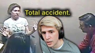 xQc Reacts to Sarah literally thinks she's going home later... (JCS - Criminal Psychology)