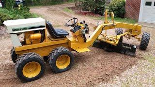 Custom Cub Cadet motor grader