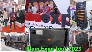 Plam Exhibition 2023 Mumbai | All Brands Tour Jbl Rcf Ahuja P Audio Sweet on Dyna tech Pope