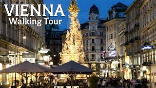 Vienna Walking Tour | Evening Stroll Through Austria's Capital in 4K