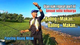 Port mancing ikan baru di Bukit Ekspo UPM Serdang | Tips bergasak ikan lauk