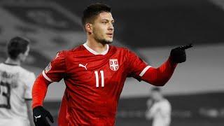 Luka Jović is Incredible in 2020/21 - Skills & Goals & Assists | HD