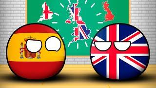 Diferencia entre Reino Unido, Gran Bretaña e Inglaterra - Countryballs