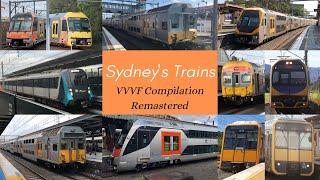 Sydney Trains Video #57 - VVVF Motor Compilation Remastered