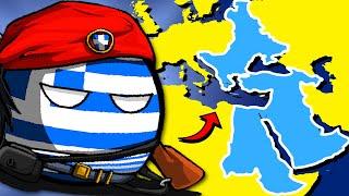 I Created A GREEK Empire for Greece... (Countryball Game)