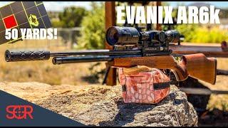 CRAZY ACCURATE & AFFORDABLE Airgun - $500 gun shoots like $1500!!! the Evanix AR6k 22 cal