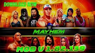 WWE Mayhem Mod 1.82.139 Apk LatestVersionl All Characters Unlocked Download Mediafire All Cleared