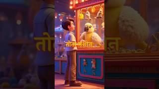 Talking Parrot Machine Told the Truth!  #shorts #mittumittu  #deepdreamanimatrix #entertainment