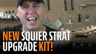 Phil McKnight Shows Off Our New Squier Stratocaster Hardware Upgrade Kit.