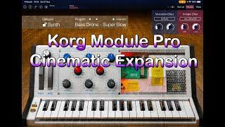 KORG Module Pro - Cinematic Expansion Pack - The BIG Sound Test - ALL Presets Played & Tweaked