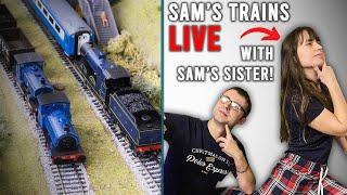 A Q&A With Sam's Sister! | Sam'sTrains Live