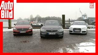 BMW 530d vs Mercedes E 350 d vs Audi A6 (2017) - Der Dienstwagen-Dreikampf - Review/Test