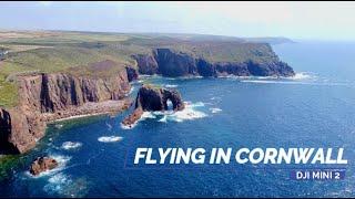 Flying in Cornwall - 2021 | DJI Mini 2 | 4K Drone Footage