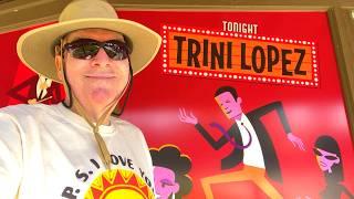 Visiting TRINI LOPEZ's Palm Springs home and his NEW EXHIBIT