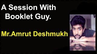 A Session With The Booklet Guy - Mr.  Amrut Deshmukh | Menon Mantras