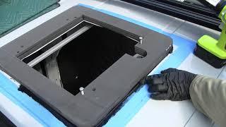 Installing the Dometic RTX-2000 Air Conditioner on a high roof Ford Transit