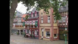 Charming town of Idstein, Germany. Daytrip from Frankfurt, Mainz and Wiesbaden