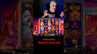 Big Win in Zeus vs Hades #zeusvshades #pragmaticplay #casino #casinoonline #casinostream #sugarush