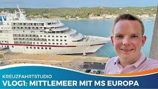 Wie exklusiv kann eine Mittelmeerkreuzfahrt sein? Antwort: MS EUROPA?!