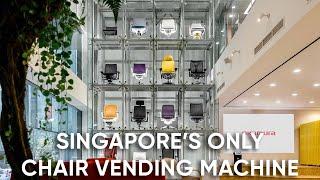 Singapore's First Chair Vending Machine