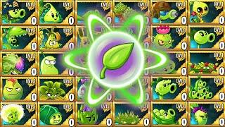 30 NEW & OLD Green Plants vs All Zombies - Who Will WIn? - Pvz 2 Plant vs Plant