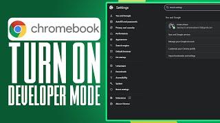 How To Turn On Developer Mode On Chromebook (2024) Simple Tutorial